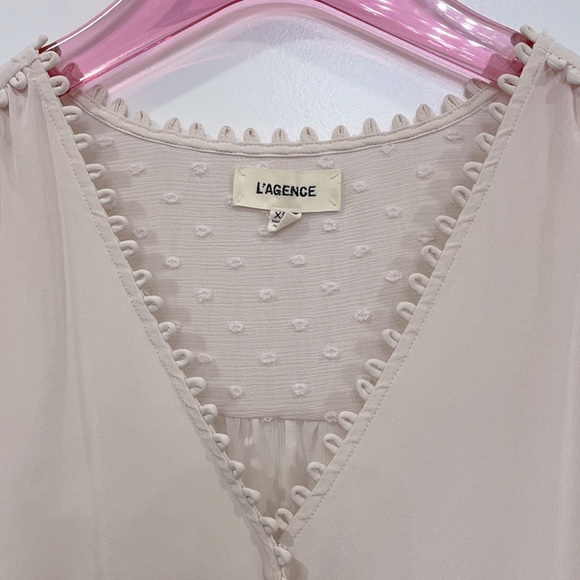 L’AGENCE Perry Silk Blouse - Picture 5 of 12